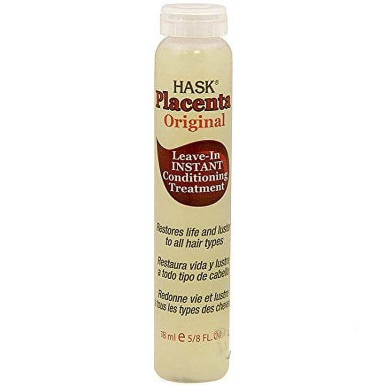 Hask, Placenta Super Strength Leave-In Treatment, 18 ml, Damage
