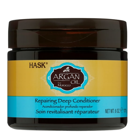 Hask Repairing Sulfate-Free Deep Conditioner with Argan Oil from Morocco, 6 oz
