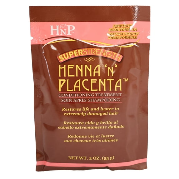 Hask Super Strength Henna N Placenta Conditioning Treatment, 2 Oz., Pack of 3