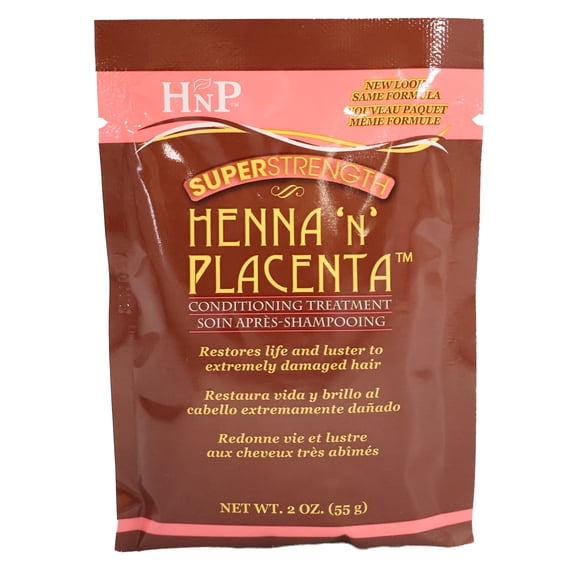 Hask Super Strength Henna N Placenta Conditioning Treatment, 2 Oz.