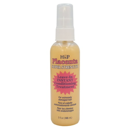 Hask Super Strength Placenta No Rinse Instant Hair Repair Treatment, 5 Oz.