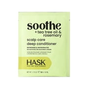 Hask Tea Tree Oil & Rosemary Invigorating Hair & Scalp Treatment Mask, 1.75 oz