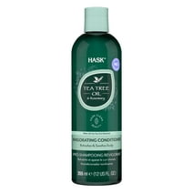 Hask Tea Tree Oil & Rosemary Invigorating Sulfate-Free Color Protection Daily Conditioner with Refreshing Herbal Scent, 12 fl oz