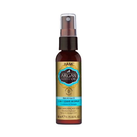 Hask Travel Size Argan Oil 5-in-1 Leave-in Spray, 1.75oz