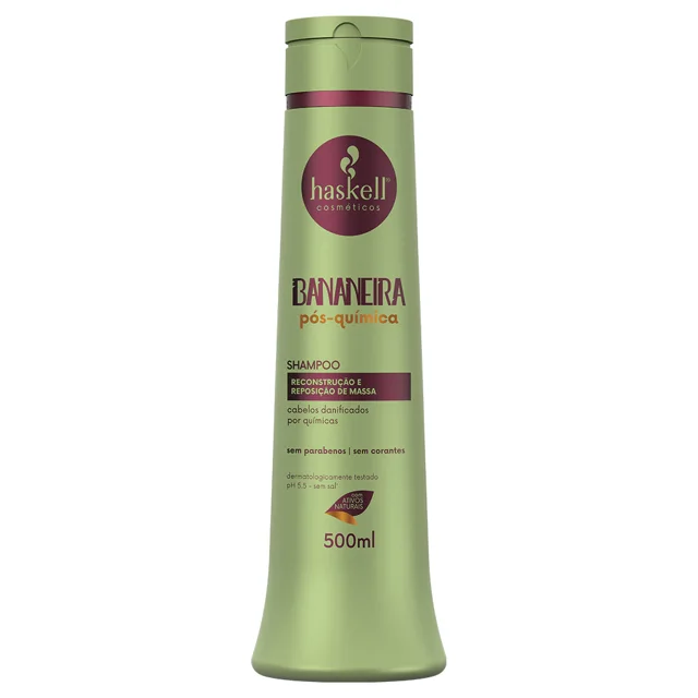 Haskell Linha Bananeira Kit Shampoo e Condicionador (2 x 500 Ml