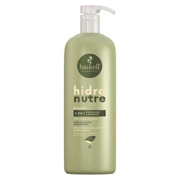 Haskell - Linha Hidranutre - Kit Shampoo e Condicionador (2 x 1 L) - (Hydra Nourishes Collection - Set with Shampoo & Conditioner (2 x 33.81 Fl Oz))