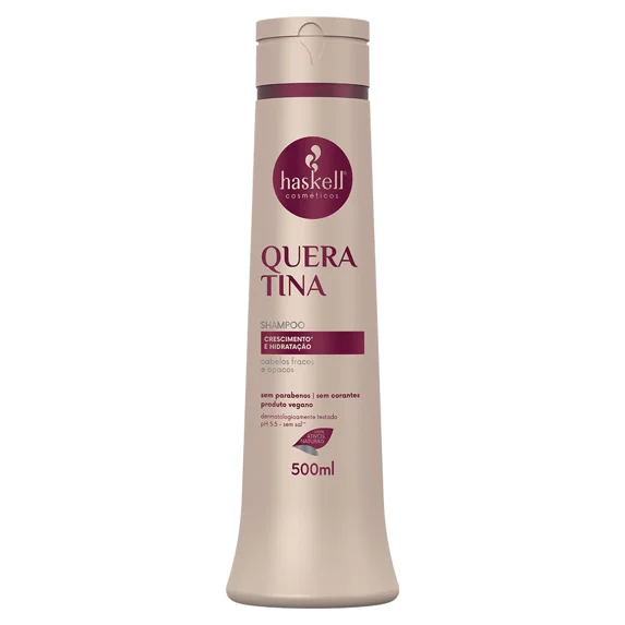 Haskell - Linha Queratina - Kit Shampoo e Condicionador (2 x 500 Ml) - (Keratin Collection - Set with Shampoo & Conditioner (2 x 16.91 Fl Oz))