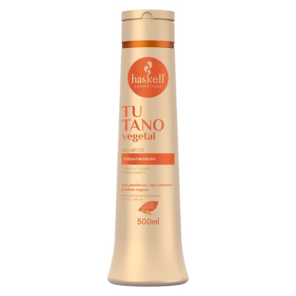 Haskell - Linha Tutano Vegetal - Kit Shampoo e Condicionador (2 x 500 Ml) - (Vegetal Marrow Collection - Set with Shampoo & Conditioner (2 x 16.91 Fl Oz))
