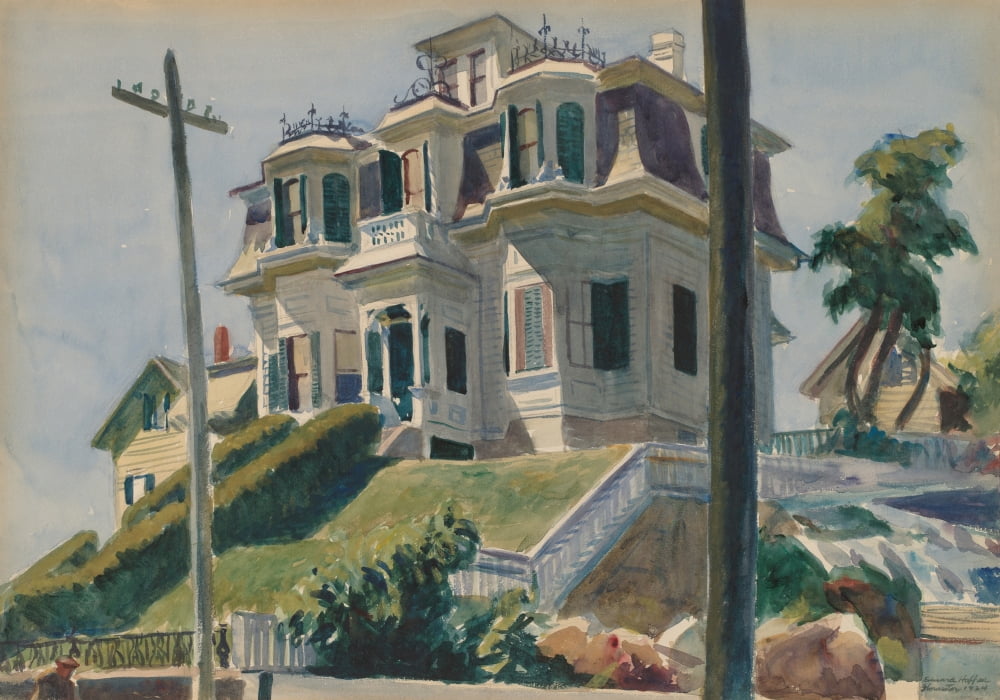 HaskellS House Canvas Art - (24 x 18)