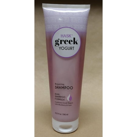 Hasl Greek Yogurt Repairing Shampoo, Dual Shampoo Formula, 8.25 fl.oz