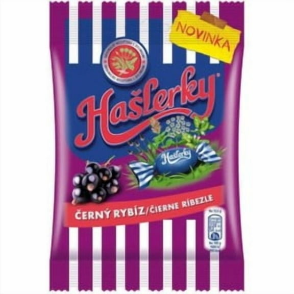 Haslerky herbal drops/ candies : BLACK CURRANT 90g -
