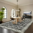 thumbnail image 1 of Hasoo 10' x 13' Area Rug for Living Room Boho Vintage Rug Non Slip Throw Rugs Floral Bedroom Rug, Gray, 1 of 5
