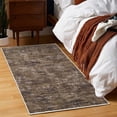 thumbnail image 1 of Hasoo 2' x 3' Non Slip Kitchen Mat Brown Small Doormat, 1 of 6
