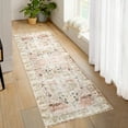 thumbnail image 1 of Hasoo 2' x 6' Runner Rugs for Hallways Non Slip Kitchen Rug Enteryway Indoor Mats, Light Brown, 1 of 6