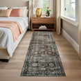 thumbnail image 1 of Hasoo 2' x 6' Runner Rugs for Hallways Non Slip Kitchen Rug with Rubber Backing Indoor Retro/Red Rug, 1 of 6