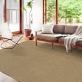thumbnail image 1 of Hasoo 8' x 10' Area Rug for Living Room Solid Textured Vintage Rug Non Slip Throw Rugs Indoor Carpet, Taupe, 1 of 5