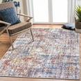 thumbnail image 1 of Hasoo Area Rug 9' x 12' Modern Abstract Area Rug for Living Room Washable Soft Indoor Floor Carpet, Red, 1 of 7