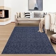 thumbnail image 1 of Hasoo Area Rug 9' x 12' Rugs for Dining Room Modern Rugs for Living Room Soild Indoor Carpet Soft Lightweight Washable Blue Rugs, 1 of 6