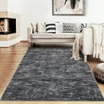 thumbnail image 1 of Hasoo Area Rug 9' x 12' Rugs for Dining Room Modern Rugs for Living Room Soild Indoor Carpet Soft Lightweight Washable Dark Gray Rugs, 1 of 6