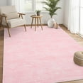 thumbnail image 1 of Hasoo Large Area Rug 10' x 13' Rugs for Living Room Washable Modern Soild Indoor Rug Soft Lightweight Carpet, Pink, 1 of 6