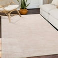 thumbnail image 1 of Hasoo Large Solid Machine Washable Area Rug Non-Slip Low-Pile Modern Area Rug Contemporary Indoor Area Rug 8' x 10' Area Rug for Living Room, Pink, 1 of 6