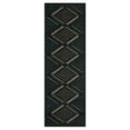 thumbnail image 1 of Hasoo Large Washable Rug 9' x 12' Area Rug for Living Room Modern Geometric Non-Slip Neutral Indoor Decor Carpet, Black, 1 of 5