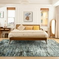 thumbnail image 1 of Hasoo Rugss 8' x 10' Abstract Area Rugs for Living Room Non Slip Carpet, Blue/Grey, 1 of 5