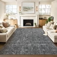 thumbnail image 1 of Hasoo Washable Living Room Area Rug 8x10 Large Modern Solid Soft Stain Resistant Indoor Gray Neutral Carpet, 1 of 5