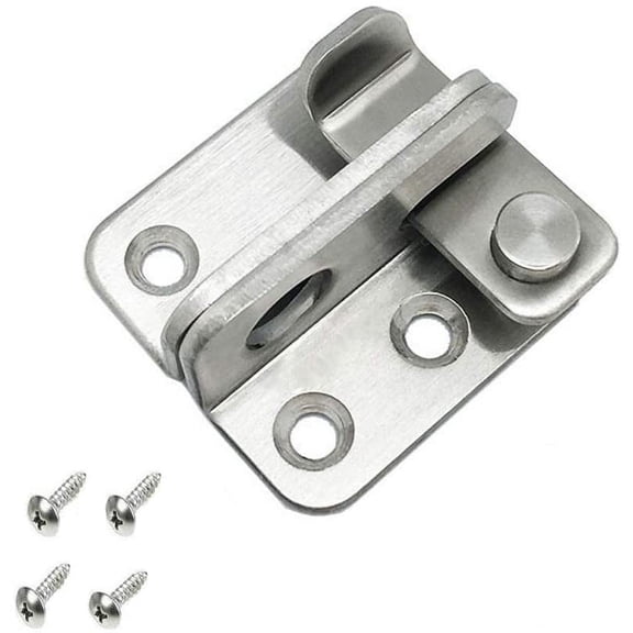 Hasp Door Padlock Small Anti-Theft Latch,Stainless Steel Padlock Toggle Latch Security Door Latches