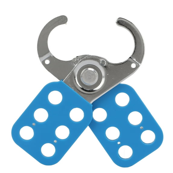 Hasp Lock High Security Six Holes High Strength Anti Rust Lockout Tagout   Hasp for Home Industry Helianthus