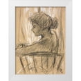 thumbnail image 1 of Hassam, Childe 11x14 White Modern Wood Framed Museum Art Print Titled - Against the Light, 1 of 4