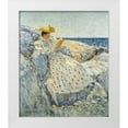 thumbnail image 1 of Hassam, Childe 12x13 White Modern Wood Framed Museum Art Print Titled - Summer Sunlight Isles of Shoals, 1 of 4