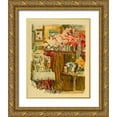 thumbnail image 1 of Hassam, Childe 12x14 Gold Ornate Wood Framed with Double Matting Museum Art Print Titled - The Altar and Shrine, 1 of 4