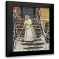thumbnail image 1 of Hassam, Childe 15x18 Black Modern Framed Museum Art Print Titled - Sweeping Snow, 1 of 5
