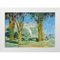 thumbnail image 1 of Hassam, Childe 18x14 White Modern Wood Framed Museum Art Print Titled - Castle Island-Boston Harbor, 1 of 4