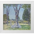 thumbnail image 1 of Hassam, Childe 21x20 White Modern Wood Framed Museum Art Print Titled - The Audition, East Hampton, 1 of 4