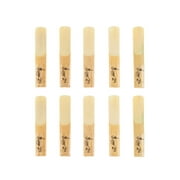 Hassch 10Pcs Wooden Beating Reeds For Clarinet Yellow