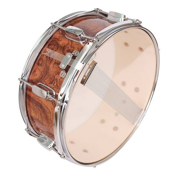 Hassch 13 X 3.5" Snare Drum Poplar Wood Drum Percussion Set Tiger Stripes