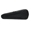 thumbnail image 1 of Hassch Durable Cloth Fluff Triangle Shape Case with Silver Gray Lining for 4/4 Violin Black, 1 of 4