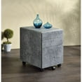 thumbnail image 1 of Hassch Modern File Cabinet Movable Storage Cabinet with 3 Drawers for Home Office, Silver, 1 of 4
