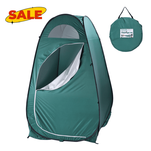 Hassch Outdoor Camping Privacy Tent, Portable Pop Up Instant Changing Tent with Carry Bag for Beach, Camping, BBQ, Army Green