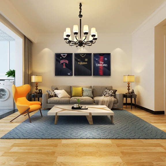 Hassch Display Frame With Uv Resistant Acrylic And Hanger, Wall Mounted Baseball Basketball Football Hockey Shirt Display Frame Black