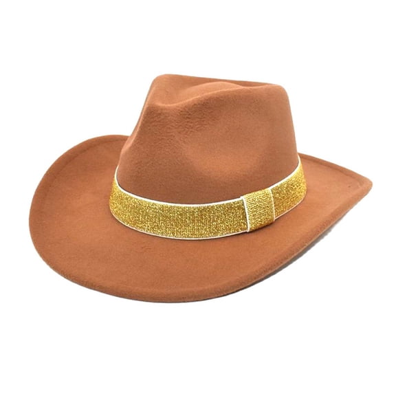 Hassda Clearance! Men And Women Wholesales Wool Fedora Hats For Women Design Hat With Brim And Size Adjuster Hat Khaki M Overstock Items Clearance All Prime