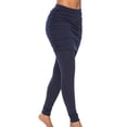 thumbnail image 1 of Hassda Clearance Plus Size Leggings for Women Running Leggings for Women Womens Athleisure Ultra Soft Knit Foldover Ruched Skirted Yoga Leggings S-4XL, 1 of 2