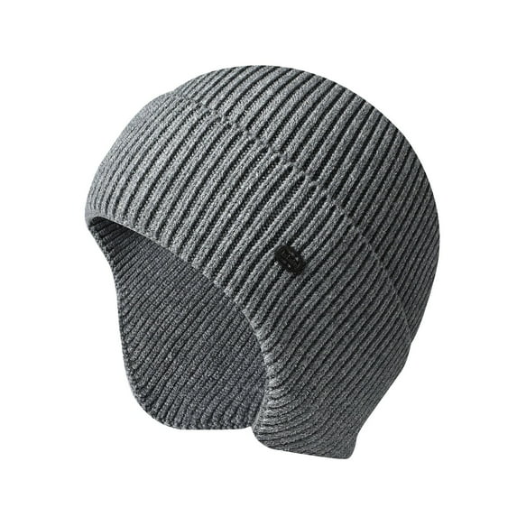 Hassda Clearance Warm Hat Winter Hats for Men Women Lined Soft Warm Knit Hat Ski Stocking Cuffed Cap