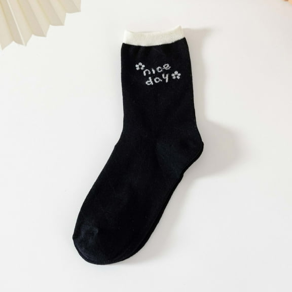 Hassda Clearance! Women's Flowers Socks Cute Printing Short Socks Ankle Socks For Athletic Comfortable Gifts For Women E One Size Overstock Items Clearance All Prime