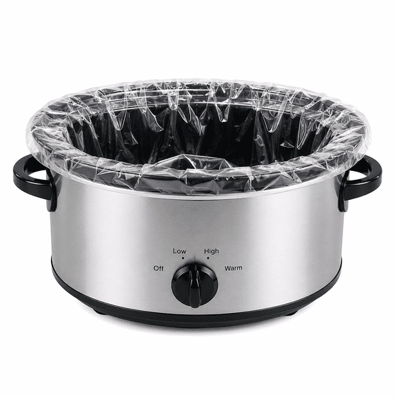 Hassle-Free Slow Cooker Liners – 10 Count, Easy Cleanup for Mess-Free Cooking