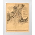 thumbnail image 1 of Hassler 15x18 White Modern Wood Framed Museum Art Print Titled - New Haven Connecticut - Hassler 1860, 1 of 4