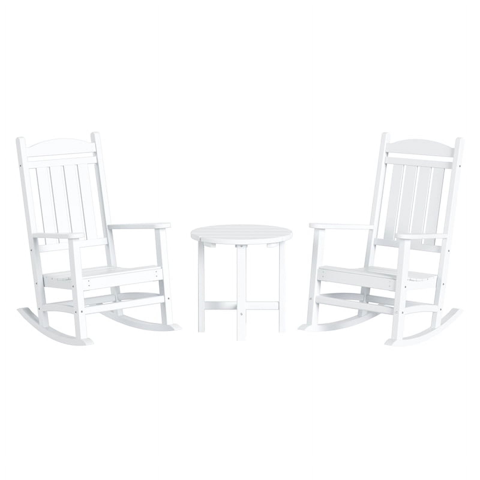Hastings Classic Rocking Chair With Side Table 3-Piece Set - image 1 of 7