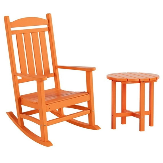 Hastings Classic Rocking Chair With Side Table